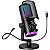 Microfone Gamer Fifine AM6 RGB USB-C - Preto - Imagem 2