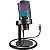 Microfone Gamer Fifine Ampligame A8 Plus RGB USB - Preto - Imagem 2