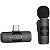 Microfone Sem fio Boya BY-V10 (1TX+1RX) USB-C - Preto - Imagem 1