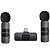 Microfone Sem fio Boya BY-V2 (2TX+1RX) Lightning - Preto - Imagem 1