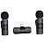Microfone Sem fio Boya BY-V2 (2TX+1RX) Lightning - Preto - Imagem 2