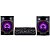 Mini System LG CL87 2350 W Bluetooth - Preto - Imagem 2