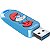 Pendrive SanDisk Smurfs USB 3.2 128 GB - Azul (SDCZIS-128G-G46) - Imagem 1