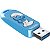 Pendrive SanDisk Smurfs USB 3.2 64 GB - Azul (SDCZIS-064G-G46) - Imagem 1