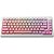 Teclado Gamer Mecânico Akko MonsGeek M1W V3 SP RGB 75% Hot Swap Sem Fio - Moonlight White (Inglês) - Imagem 4