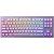 Teclado Gamer Mecânico Akko MonsGeek M3W RGB 80% Hot Swap Sem Fio - Purple (Inglês) - Imagem 9