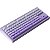 Teclado Gamer Mecânico Akko MonsGeek M3W RGB 80% Hot Swap Sem Fio - Purple (Inglês) - Imagem 6