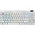 Teclado Gamer Mecânico Keychron K1 Max RGB Sem Fio Switch Red - Preto/Cinza (Inglês) - Imagem 1