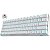 Teclado Mecânico Royal Kludge RK61 60% RGB Lineal Switch Red Hotswap Bluetooth - Branco - Imagem 5