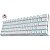 Teclado Mecânico Royal Kludge RK84 75% RGB Sem Fio Linear Switch Red - Preto - Imagem 5