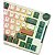 Teclado Mecânico Royal Kludge RK-H81 75% RGB Sem Fio Switch Brown - Time Machine (Inglês) - Imagem 4