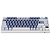 Teclado Mecânico Royal Kludge RKM75 75% RGB Sem Fio Switch Blue - Ocean Blue (Inglês) - Imagem 5