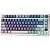 Teclado Mecânico Royal Kludge RKM75 75% RGB Sem Fio Switch Blue - Ocean Blue (Inglês) - Imagem 3