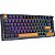 Teclado Mecânico Royal Kludge RKN80 75% RGB Sem Fio Switch Red - Pearly Dawn (Inglês) - Imagem 5