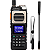Rádio Comunicador Baofeng UV-5R Dual Band 5W - Preto - Imagem 1