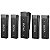 Sistema de Microfone Sem fio Boya BY-W4 (4TX+1RX) 4 Canais de Câmera - Preto - Imagem 3