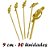 Espeto Knotted Stick 9cm (nó) 100pctsx50unids - Imagem 2