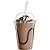 Copo Pet 440ml e Tampa Bolha com Furo (92mm) 50 unids - Imagem 1