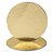 Disco Base Papelão Laminada 10cm Dourada unid - Imagem 1