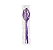 Colher Sache Roxa Açai Maromba+Guardanapo 200unids - Imagem 1