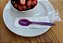 Colher Sache Roxa Açai Maromba+Guardanapo 200unids - Imagem 2