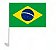 Bandeira para Carro 30x45 unid - Imagem 1