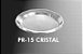 Prato Plastico 15cm Cristal Copaza 1000 unids - Imagem 1