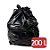 Saco Lixo 200lts Preto (0.15 Reforçado) kg (5unids) - Imagem 1