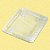 Tabuleiro Acrilico Retangular 275x355mm Cristal unid - Imagem 1