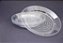 Prato Acrilico 22cm Redondo Elite Cristal 10 unids - Imagem 1