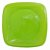 Prato Plastico 15x15 Verde Claro Trik Trik 10 unids (consultar disponibilidade antes da compra) - Imagem 1