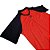 Camisa para Árbitro AX Esportes Vermelho - Imagem 2