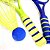 Kit Badminton Juvenil  DM com 2 Raquetes e 2 Petecas - Imagem 3