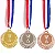 Medalha Honra ao Mérito TAÇA Ouro AX 65mm YWA 470 / 468 - PACK COM 10 - Imagem 3