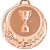 Medalha AX Esportes 65mm Honra ao Mérito Bronzeada FA468-Pç - Imagem 1