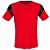 Jogo de Camisa AX Esportes Vermelho com Preto - 10+1 Numeradas - Imagem 1