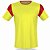 Jogo de Camisa AX Esportes Amarelo com Vermelho - 10+1 Numeradas - Imagem 1