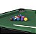 Mesa Multi Jogos Klopf 4x1 - Mesa, Sinuca, Ping Pong e Futebol de Botão 1036 - Imagem 4