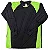 Camisa para Goleiro Infantil Preta/Limão AX Esportes Tam 12 - Com Amofada - Imagem 1