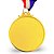 Medalha AX Esportes 65mm Honra ao Mérito Dourada - YWA 456 TOCHA V - EXCLUSIVIDADE E LANÇAMENTO - Imagem 2
