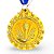 Medalha AX Esportes 65mm Honra ao Mérito Dourada - YWA 456 TOCHA V - EXCLUSIVIDADE E LANÇAMENTO - Imagem 1