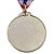 Medalha AX Esportes 50mm Prateada - YWA 458 NATAÇAO - EXCLUSIVIDADE E LANÇAMENTO - Imagem 2