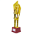 Troféu Honra ao Merito 42cm 3 Estrelas AX Esportes 534 - EXCLUSIVIDADE - Imagem 4