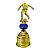 Troféu Futebol Azul 23cm AX Esportes 522 - EXCLUSIVIDADE - Imagem 5