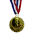 Medalha Honra ao Mérito TAÇA Ouro AX 65mm  YWA 470 / 468 - EXCLUSIVIDADE - Imagem 2