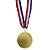 Medalha FUTEBOL Chuteira PE NA BOLA Ouro  AX 65mm Futebol YWA 470- EXCLUSIVIDADE - Imagem 3