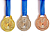 Medalha Honra ao Mérito Ouro/Prata/Bronze AX 35mm - Kit c/ 3 Pçs - YWA468 - Imagem 1