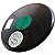 Disco de Atletismo de Borracha Preto com Centro Colorido 750g- PC-DB750 - Imagem 7