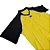 Camisa para Árbitro AX Esportes Amarelo - Imagem 2