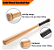 Taco Beisebol Madeira + Luva + Bola + Bolsa Juvenil 62cm AX 25" 580 - EXCLUSIVIDADE - Imagem 10